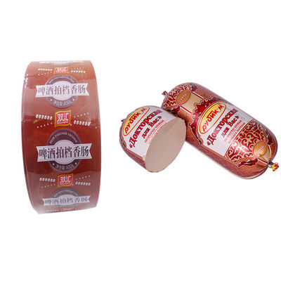 Kingred 少量の食品グレードのロゴのフレキソ印刷人工ソーセージ ケーシング
