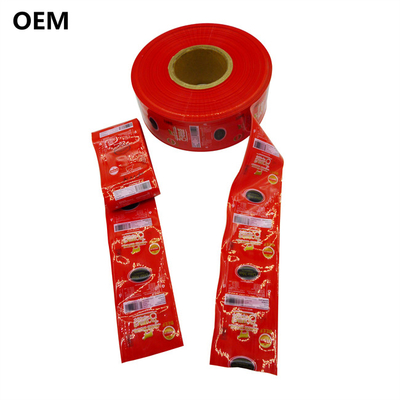赤色合成プラスチックソーセージケース 20mm-160mm