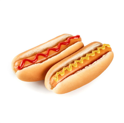 ホットドッグの使用で迅速に剥がれる 吸い込めたセルロースソーセージ