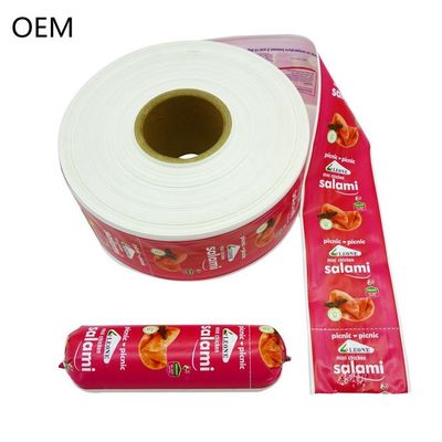 Kingred OEM ソーセージ プラスチック キャッシング 食品グレード カスタム カラー印刷 ロゴ OEM