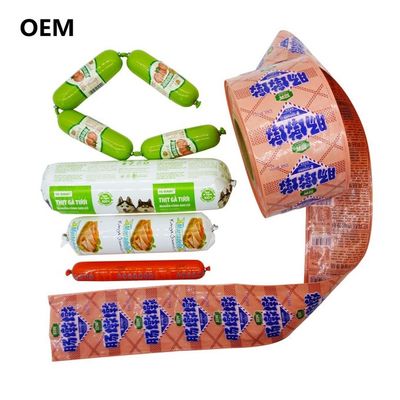 Kingred Color Printed Sausage Packaging Casings Polyamide Material Food Grade OEM 食品品種 食品品種 食品品種 食品品種 食品品種 食品品種