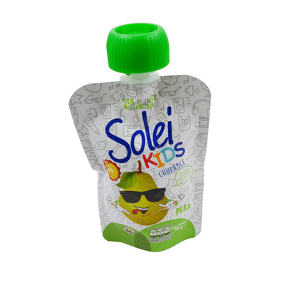 低コスト卸売 自動立立プラスチック袋 OEMブランド プラスチックノズル付きデジタル印刷