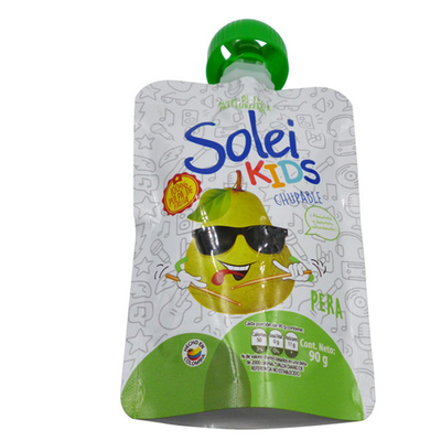 低コスト卸売 自動立立プラスチック袋 OEMブランド プラスチックノズル付きデジタル印刷