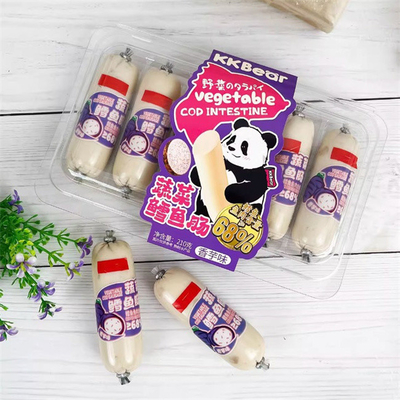 カスタムLOGO PET食品用PVDCプラスチックソーセージコーティングフィルム