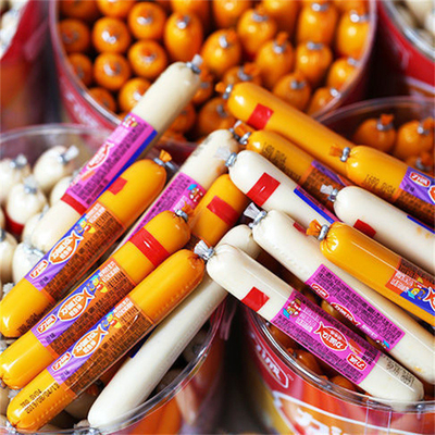 食品品種 OEMデザイン ソーセージ用のプラスチックソーセージケース