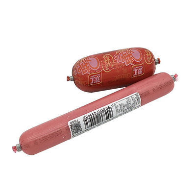 カスタマイズされたロゴ印刷物グレードのプラスチックソーセージケーシング耐火性