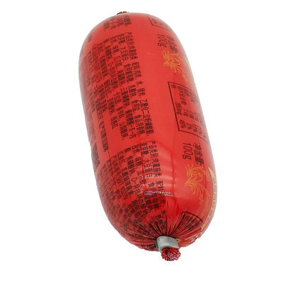 カスタマイズされたロゴ印刷物グレードのプラスチックソーセージケーシング耐火性