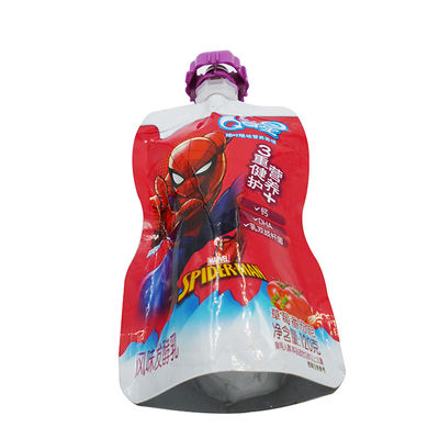 Kingred カスタムロゴ 食品飲料包装用 スタンドアップスプートポケット