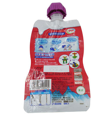 Kingred カスタムロゴ 食品飲料包装用 スタンドアップスプートポケット