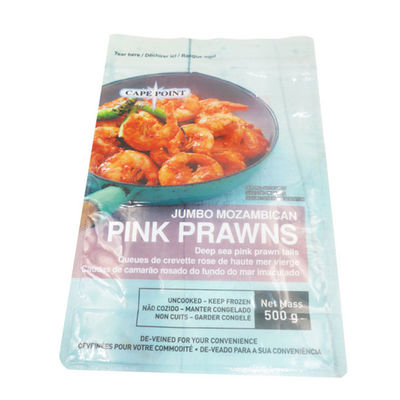 食品包装材料の凍結する車海老のためのResealableナイロンDoypack袋を密封する8つの側面