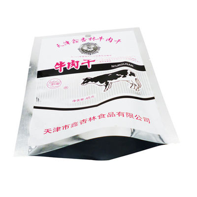 ISO SGSの食品包装袋ペットVMPETはビーフ・ジャーキーの包装袋を