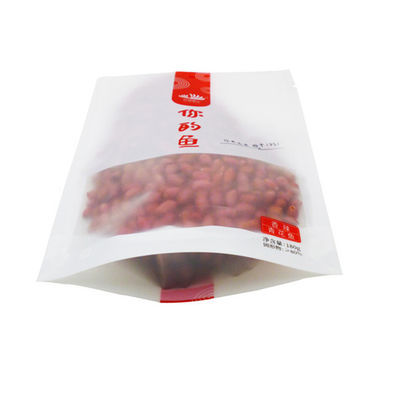 Kingred 生分解性スタンドアップポーチクリアウィンドウティーコーヒースナック包装袋