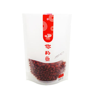 Kingred 生分解性スタンドアップポーチクリアウィンドウティーコーヒースナック包装袋