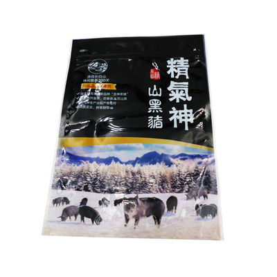 乾燥されたビーフの食品包装材料26cm*18cmのZiplockの立場の袋