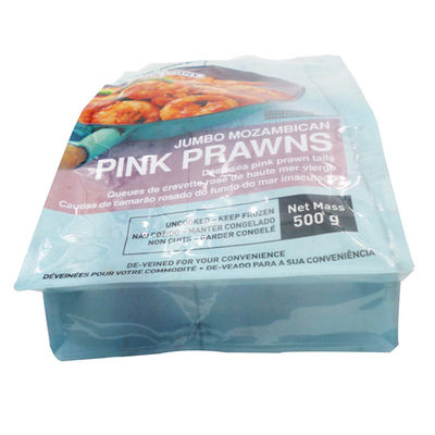 食品包装材料の凍結する車海老のためのResealableナイロンDoypack袋を密封する8つの側面