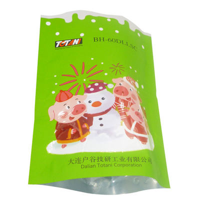 ビデオ プラスチックの袋 デジタル印刷ブランドLOGO スナック 湿度防止のジッパー袋