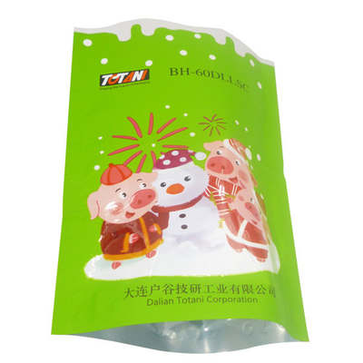 ビデオ プラスチックの袋 デジタル印刷ブランドLOGO スナック 湿度防止のジッパー袋