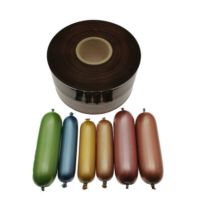 ハラル食品グレード カスタムロゴ印刷 ナイロンソーセージケーシング 20-100mm 口径 食肉加工用